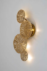 Nástenná lampa Lirio 4 zlatá