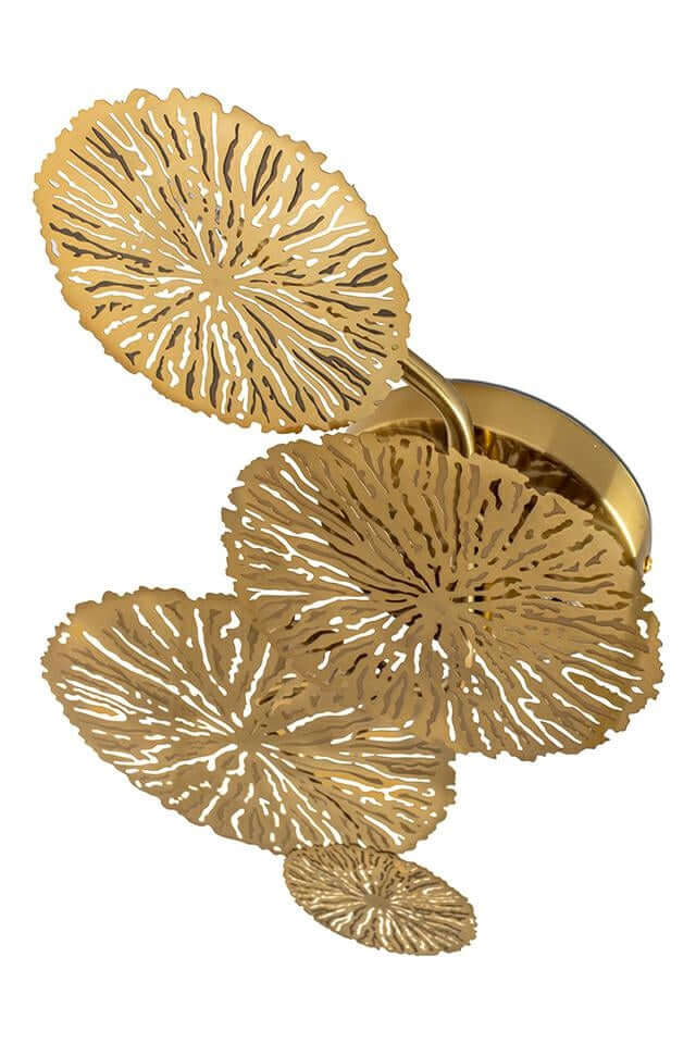 Nástenná lampa Lirio 4 zlatá