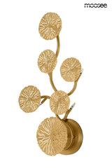 Nástenná lampa Lirio 6 zlatá