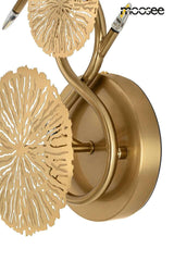 Nástenná lampa Lirio 6 zlatá