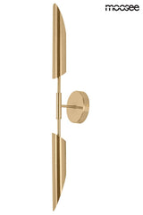 39. Nástenná lampa Locca zlatá