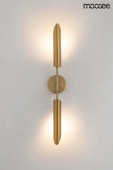 39. Nástenná lampa Locca zlatá