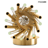 Nástenná lampa Lorenzo zlatá