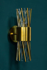 Nástenná lampa Lorenzo zlatá