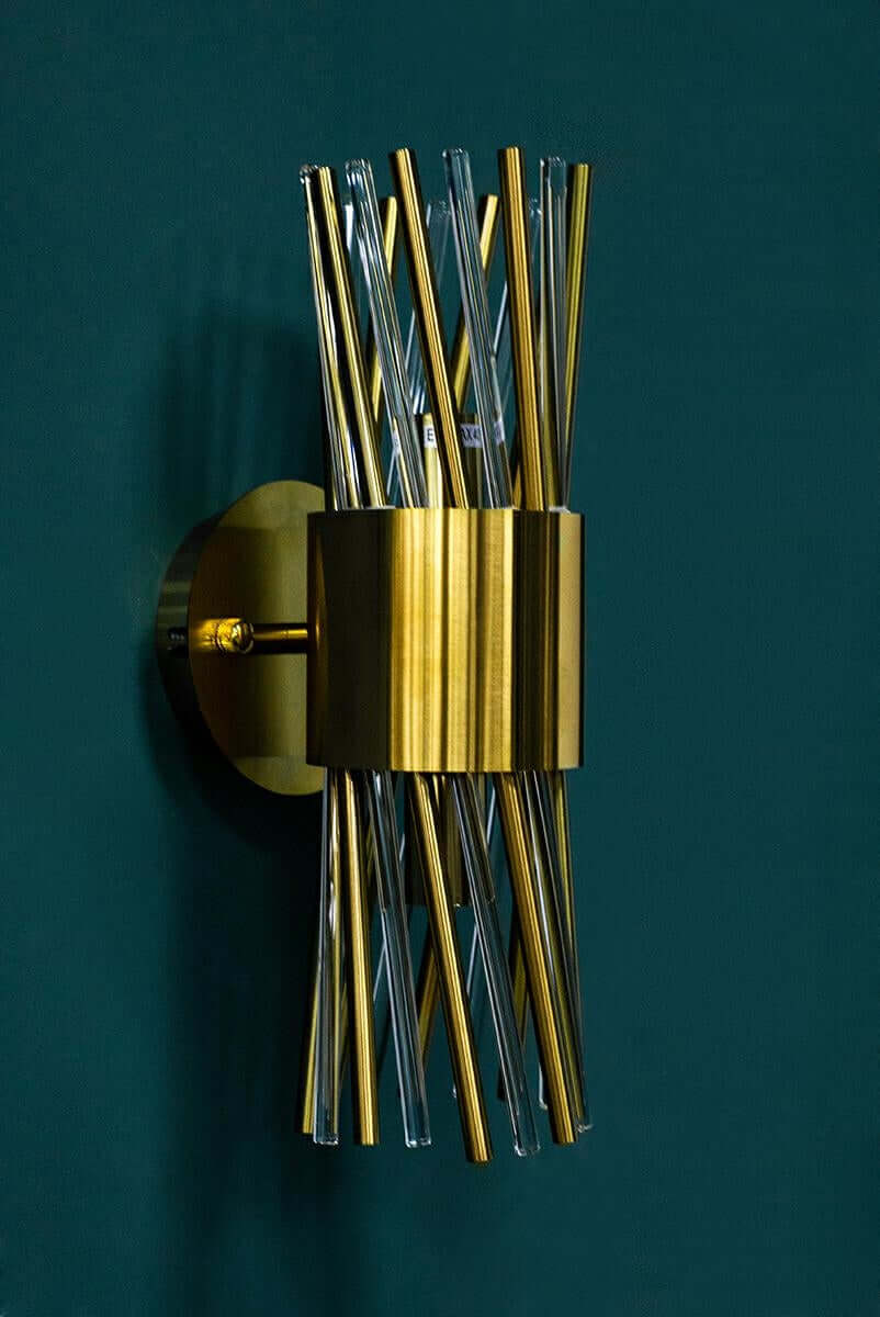 Nástenná lampa Lorenzo zlatá