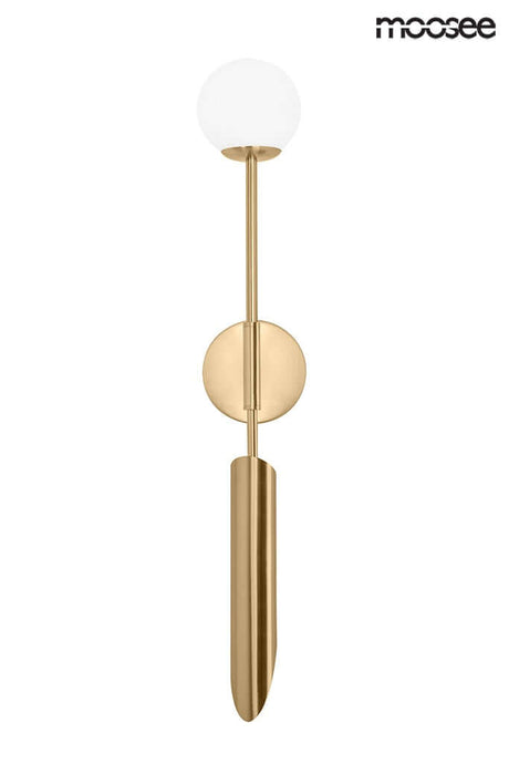 12. Nástenná lampa Lucca zlatá