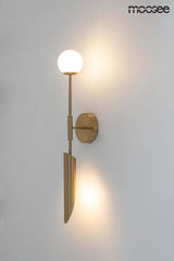 12. Nástenná lampa Lucca zlatá