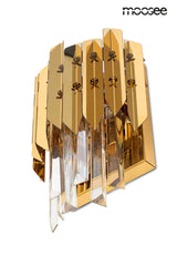 Nástenná lampa Majestic zlatá