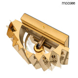 Nástenná lampa Majestic zlatá