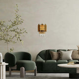 Nástenná lampa Majestic zlatá