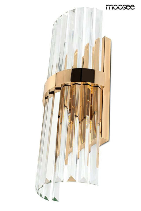 Nástenná lampa Milagro zlatá