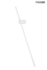 Nástenná lampa Ombre 100 biela