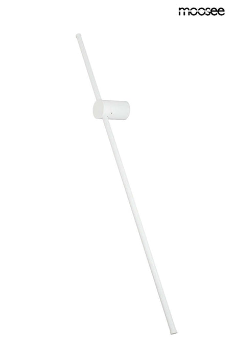 Nástenná lampa Ombre 100 biela