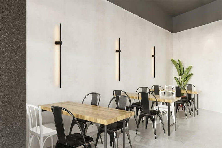 Nástenná lampa Ombre 100 čierna