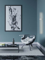 Nástenná lampa Ombre 120 biela