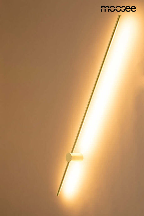 Nástenná lampa Ombre 120 zlatá