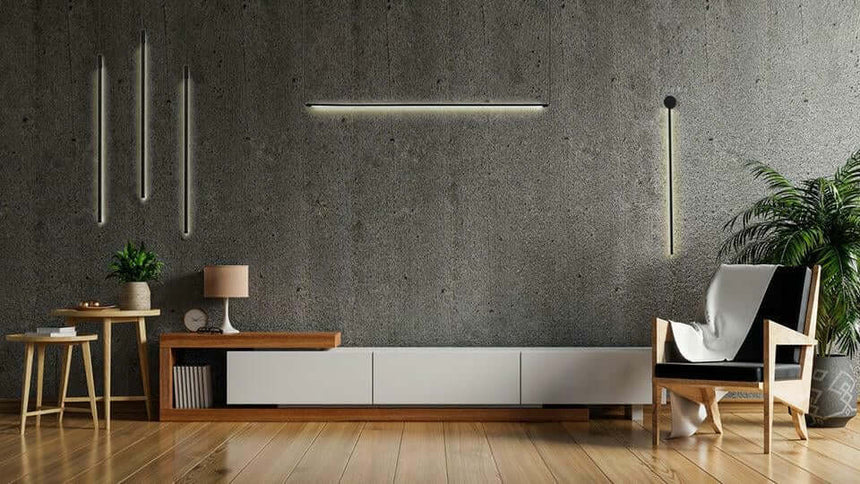 Nástenná lampa Ombre 80 čierna