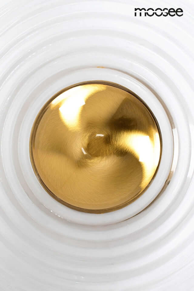 Nástenná lampa Onda zlatá