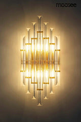 Nástenná lampa Palazzo zlatá