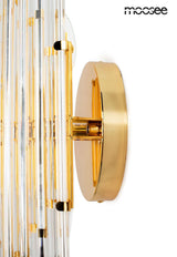 Nástenná lampa Palazzo zlatá