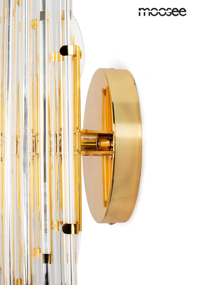 Nástenná lampa Palazzo zlatá