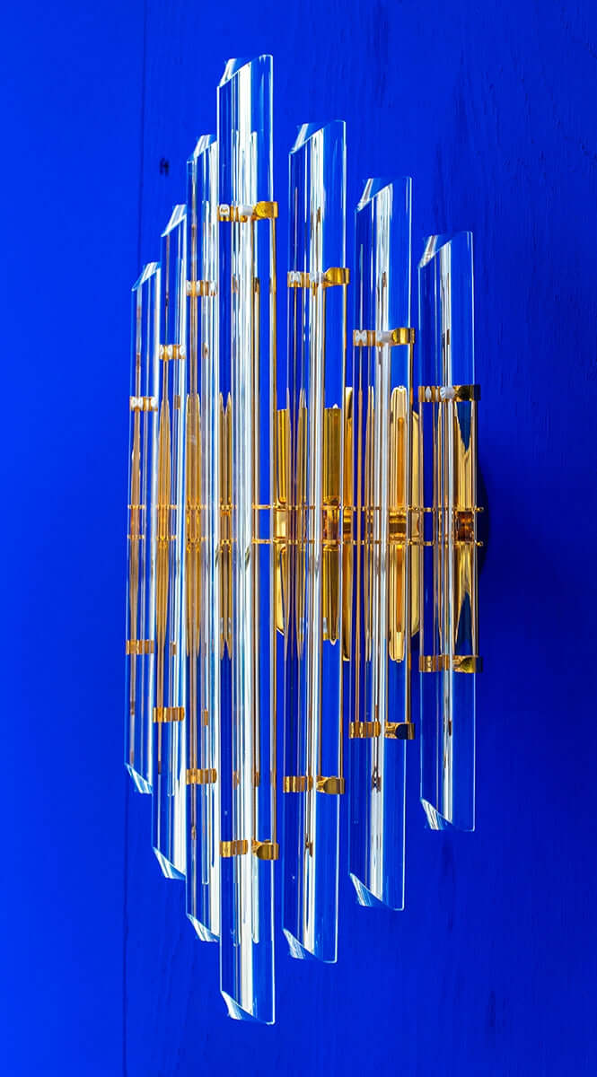 Nástenná lampa Palazzo zlatá