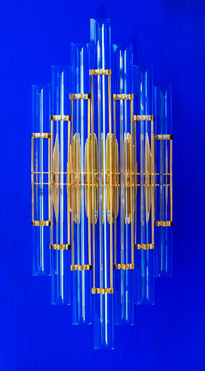 Nástenná lampa Palazzo zlatá