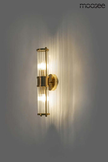 1. Nástenná lampa Pilar Twin zlatá