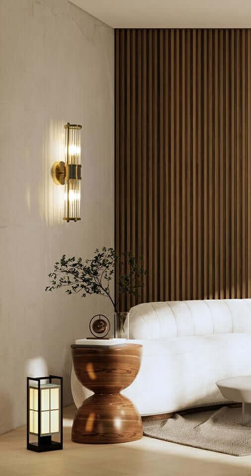 1. Nástenná lampa Pilar Twin zlatá