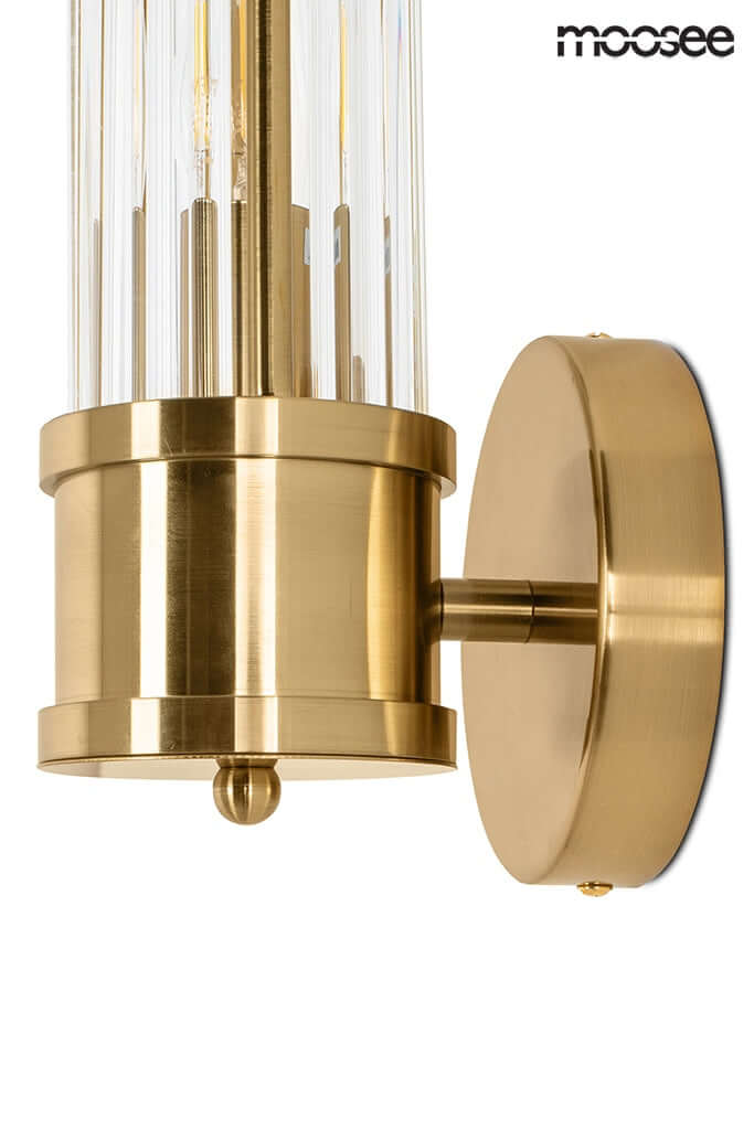 Nástenná lampa Pilar zlatá