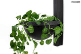 33. Nástenná lampa Plant Wall čierna