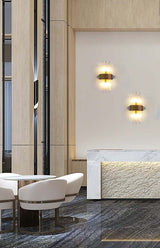 8. Nástenná lampa Portofino zlatá