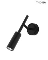 Nástenná lampa Prisma čierna