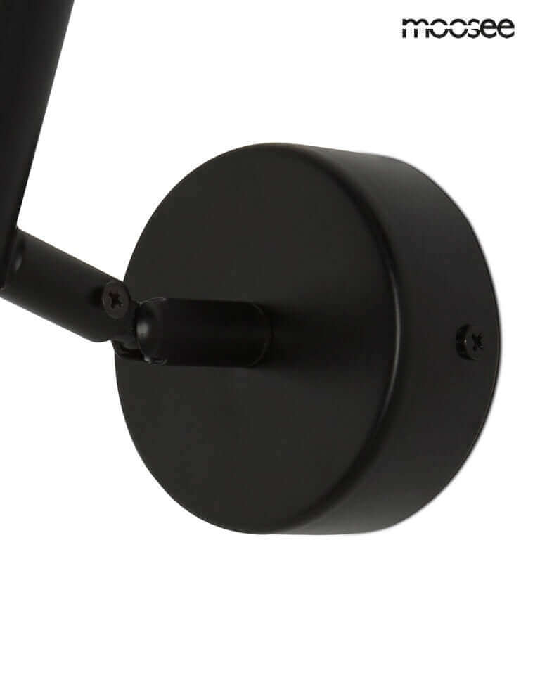 Nástenná lampa Prisma čierna