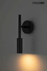 Nástenná lampa Prisma čierna