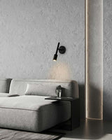 Nástenná lampa Prisma čierna