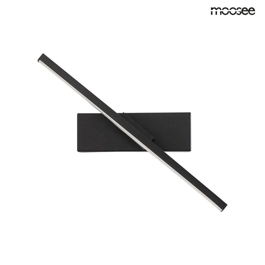 Nástenná lampa Rem čierna