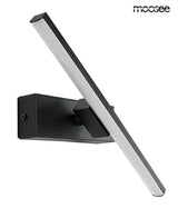 Nástenná lampa Rem čierna