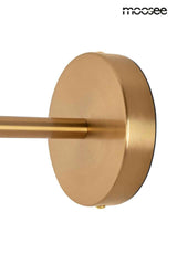 Nástenná lampa Riva zlatá