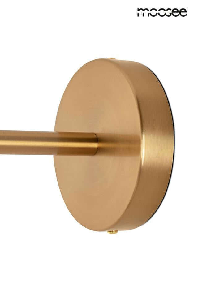 Nástenná lampa Riva zlatá