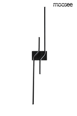 Nástenná lampa Roche 100 čierna