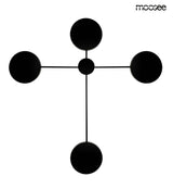 Nástenná lampa Shadow 4 čierna