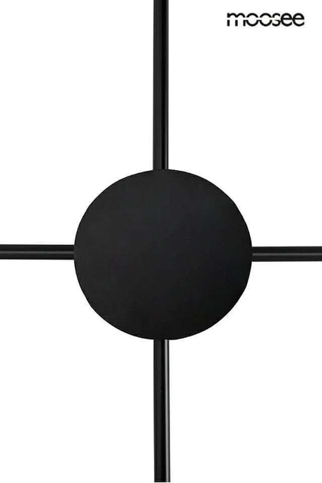 Nástenná lampa Shadow 4 čierna