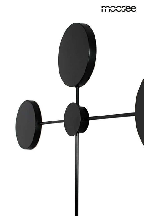 Nástenná lampa Shadow 4 čierna