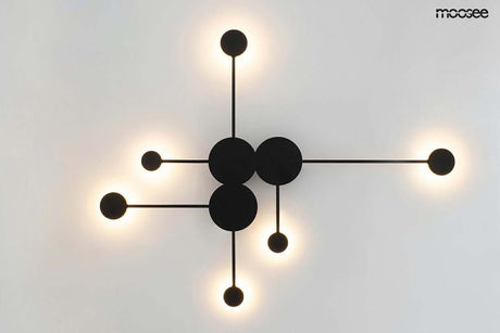 20. Nástenná lampa Shadow Multi čierna