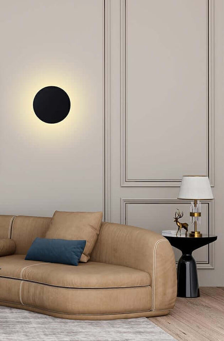 Nástenná lampa Shadow Sun 30 – kovová