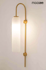 Nástenná lampa Slack zlatá / biela