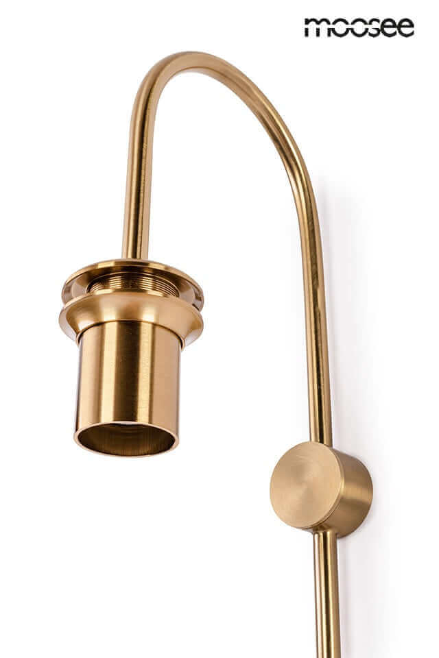 Nástenná lampa Slack zlatá / biela