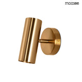 21. Zlatá bodová nástenná lampa