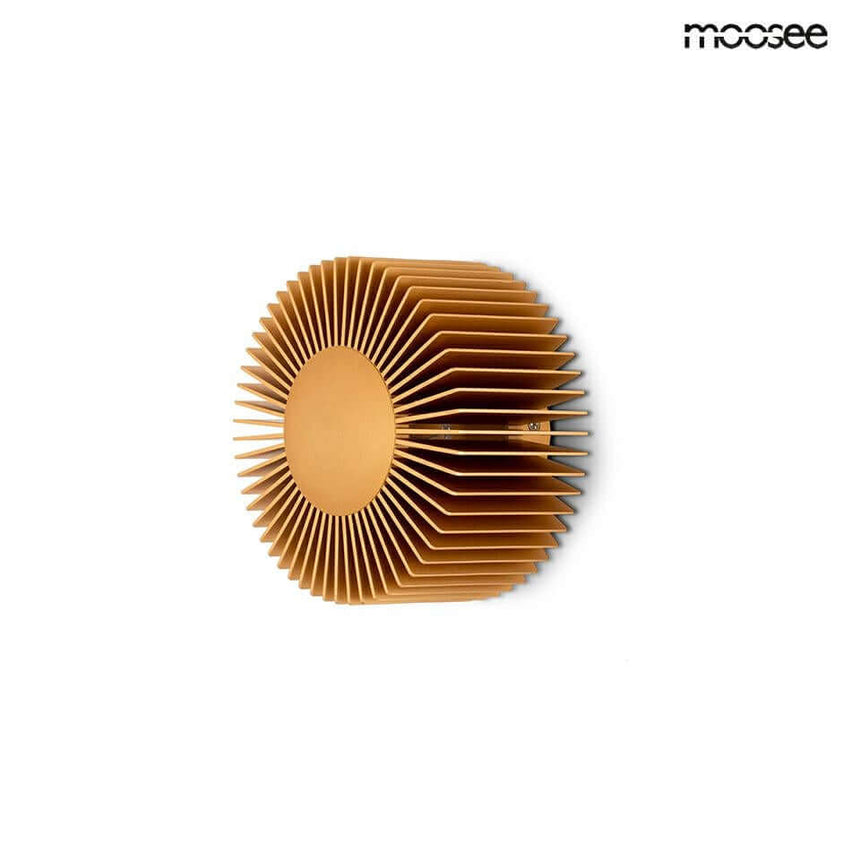 Nástenná lampa Sunny zlatá